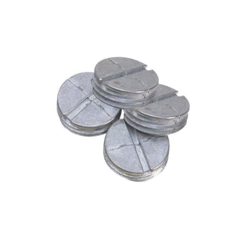 Sigma 14007 Weather-Proof Closure Plug, Zinc, 1.04 in W